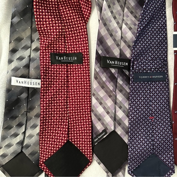 Mixed Lot of 12 Men’s Neck Ties Dept store brands Reaction, Club Room, Nautica - Picture 7 of 7